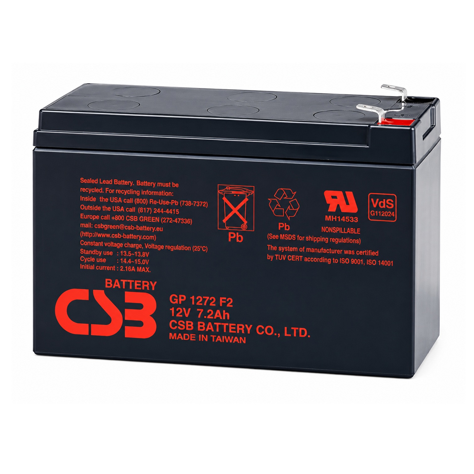 Batería CSB GP1272
